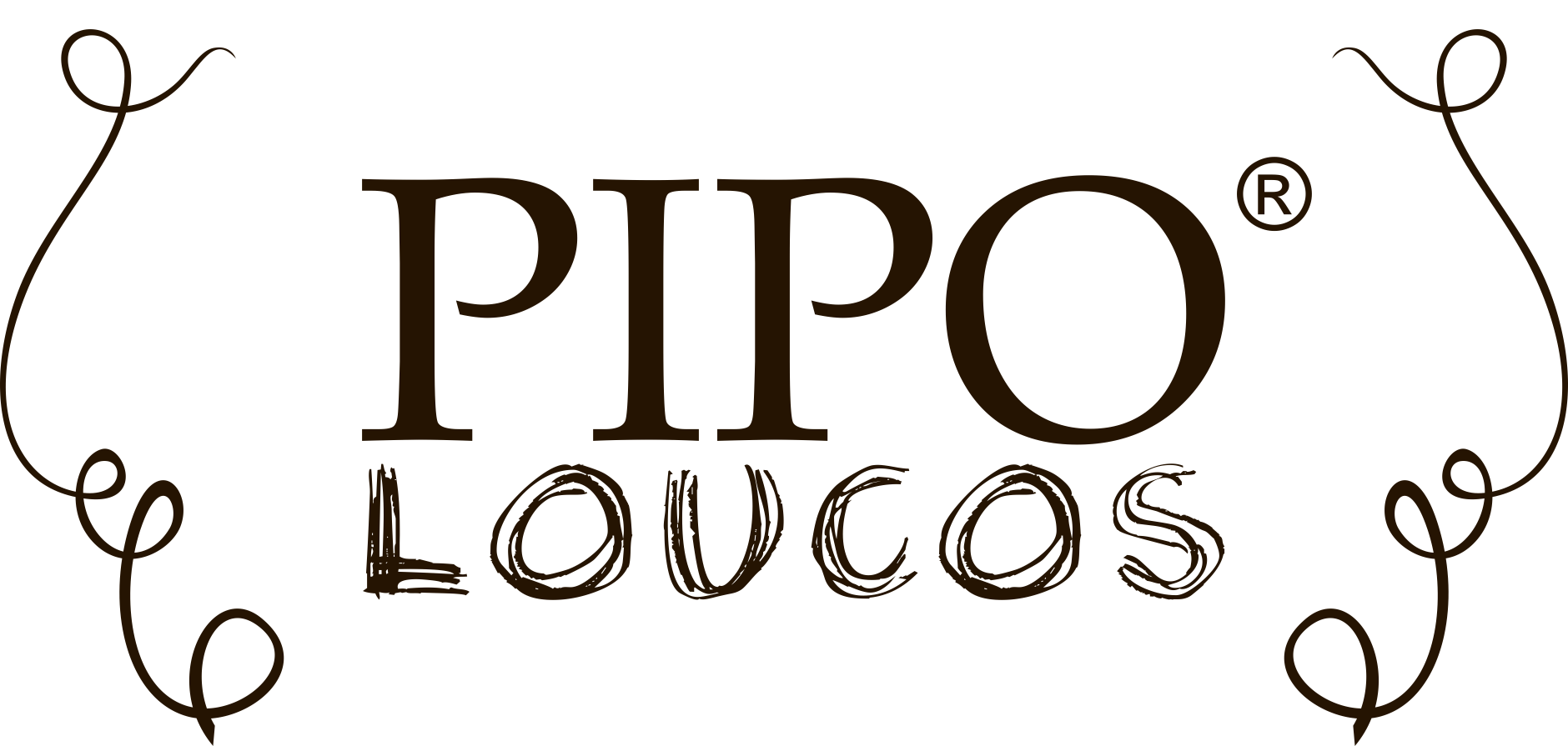 Logo ® Pipo Loucos Pipocas Artesanais